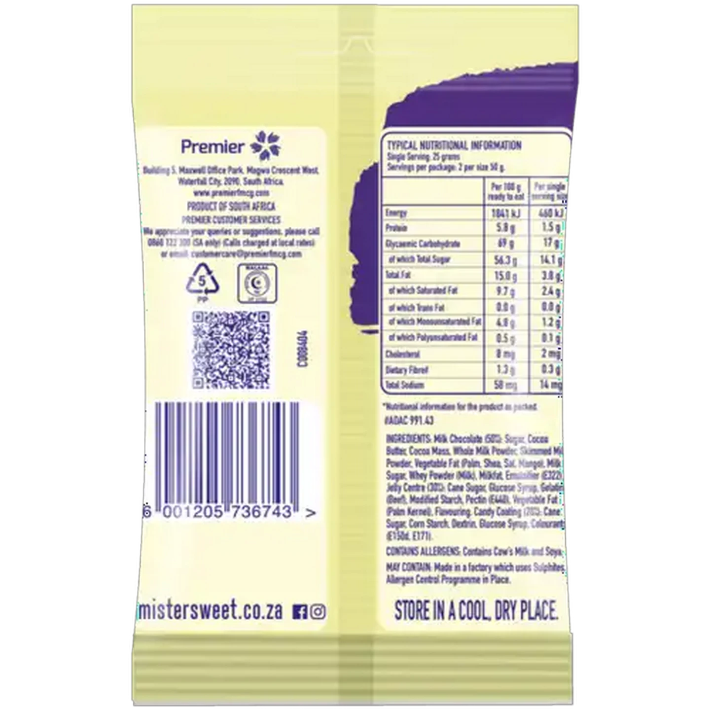 Image of Mister Sweet Popcorn Speckled Eggs 50g