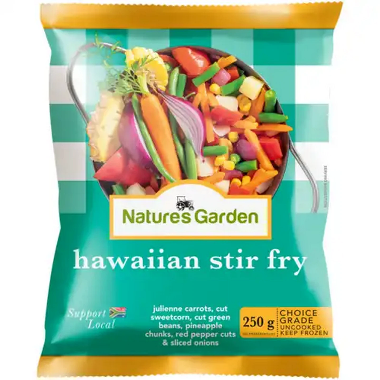 Image of Nature's Garden Frozen Hawaiian Stir Fry 250g