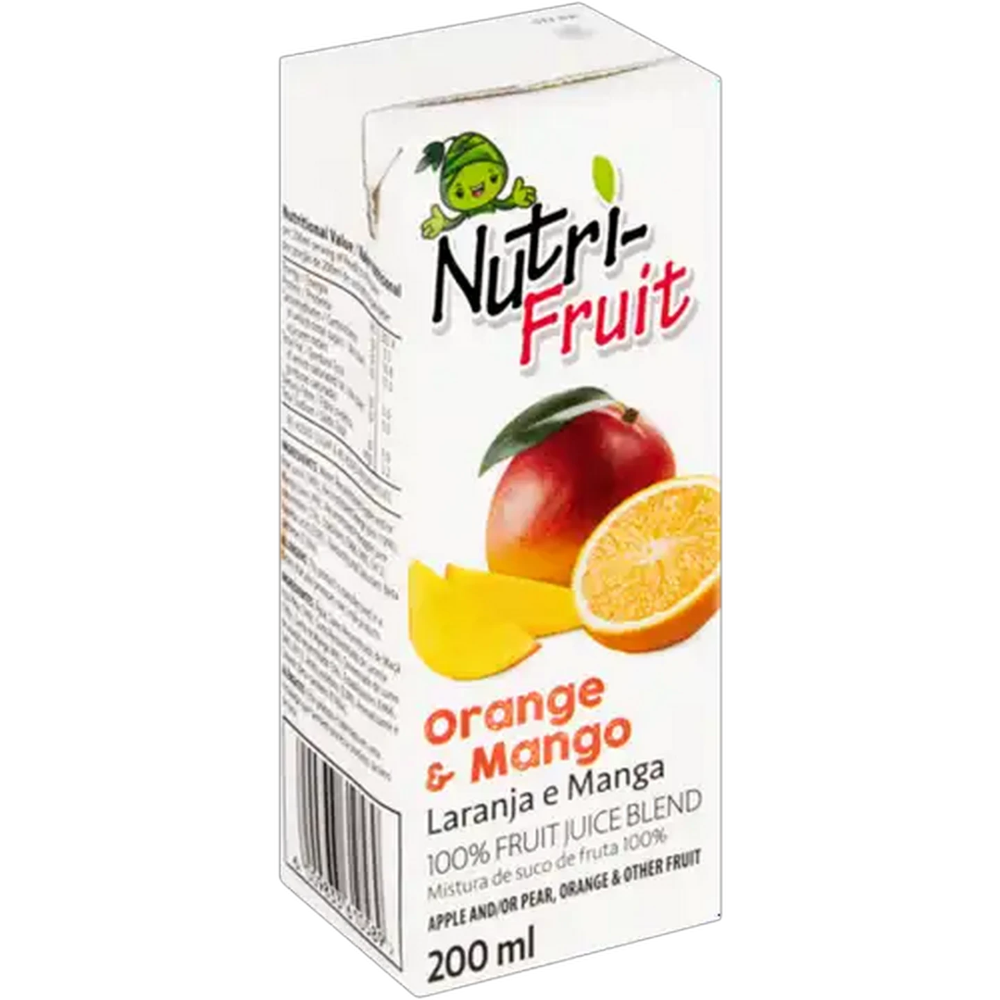 Image of Nutri-Fruit Orange & Mango 100% Fruit Juice Blend 200ml