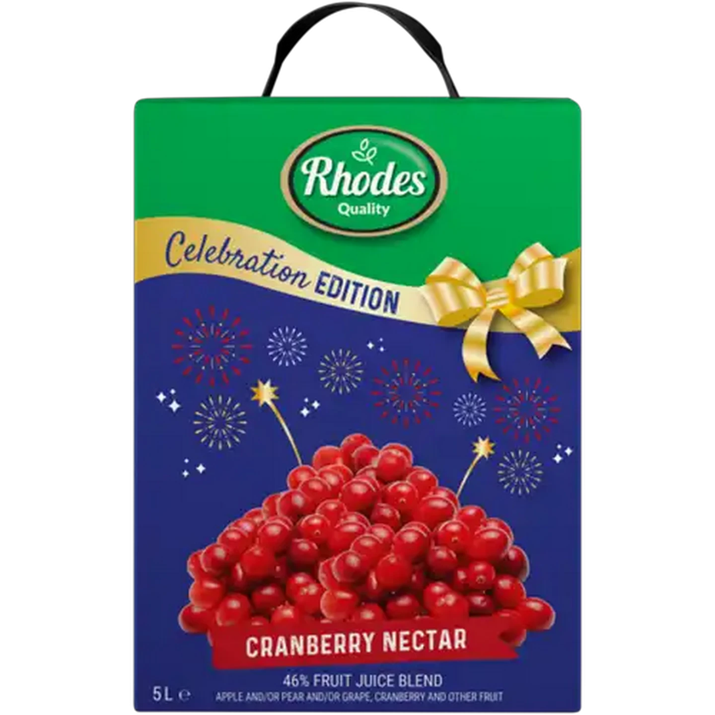 Image of Rhodes Quality Celebration Edition Cranberry Nectar 5L