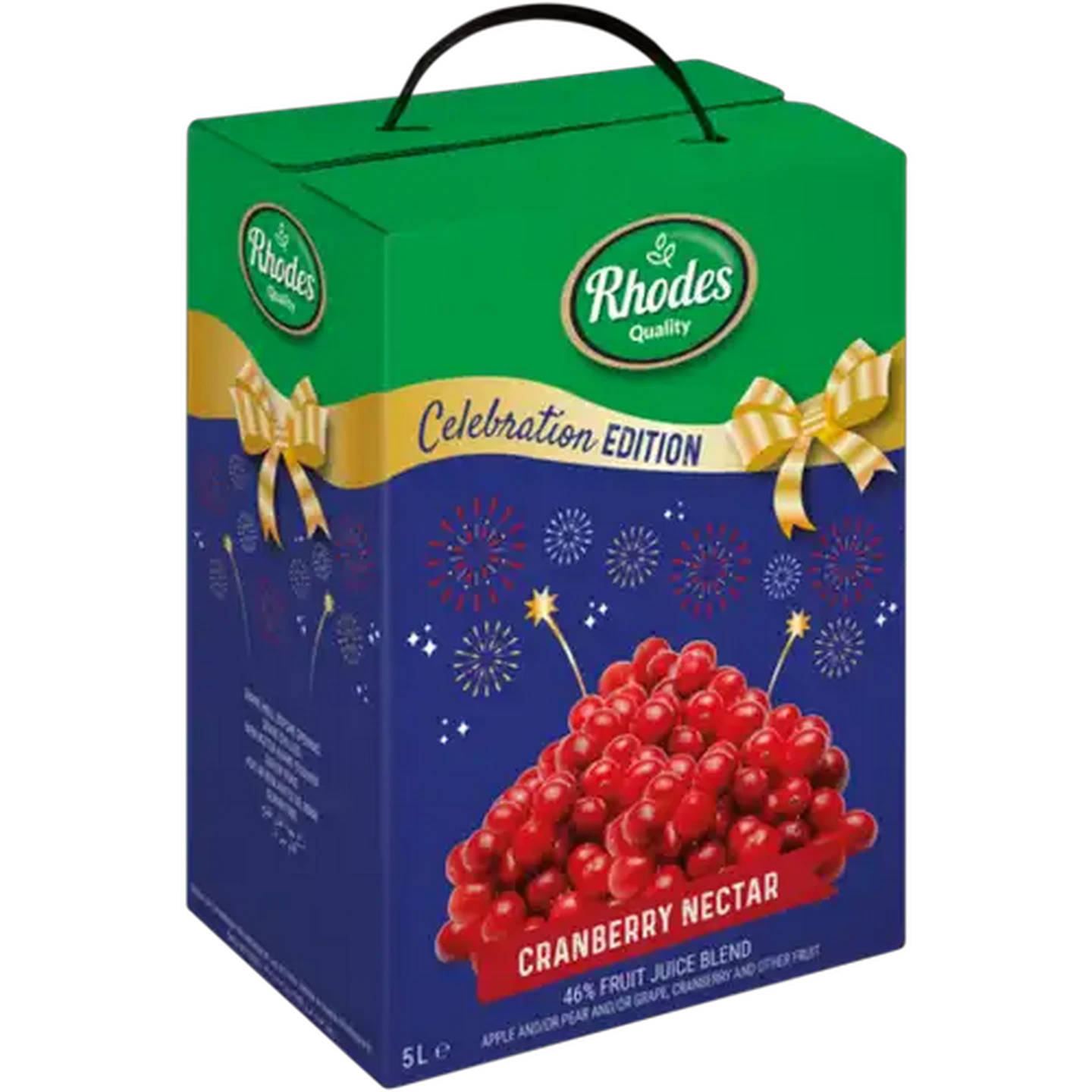 Image of Rhodes Quality Celebration Edition Cranberry Nectar 5L