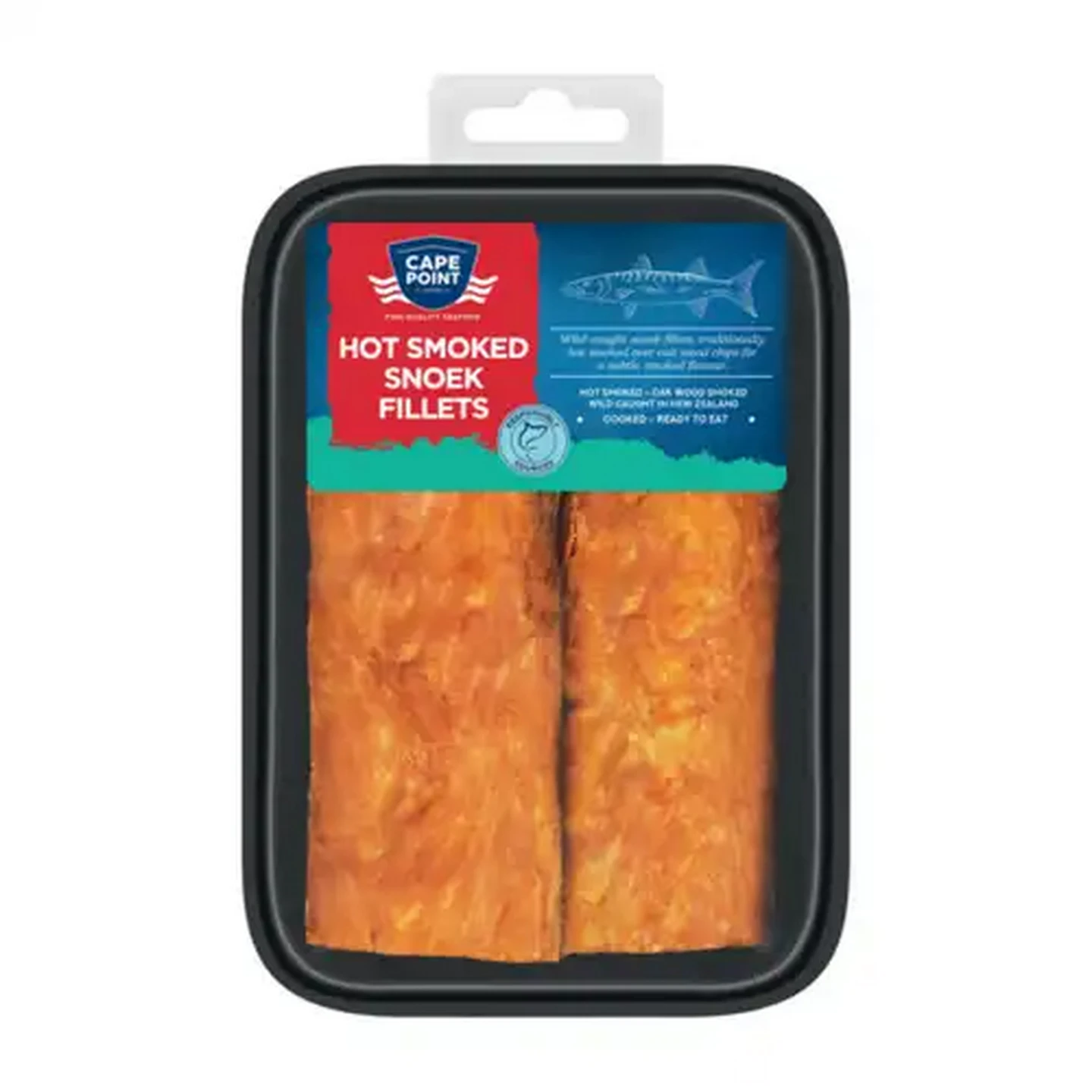 Image of Cape Point Hot Smoked Snoek Fillets 200g