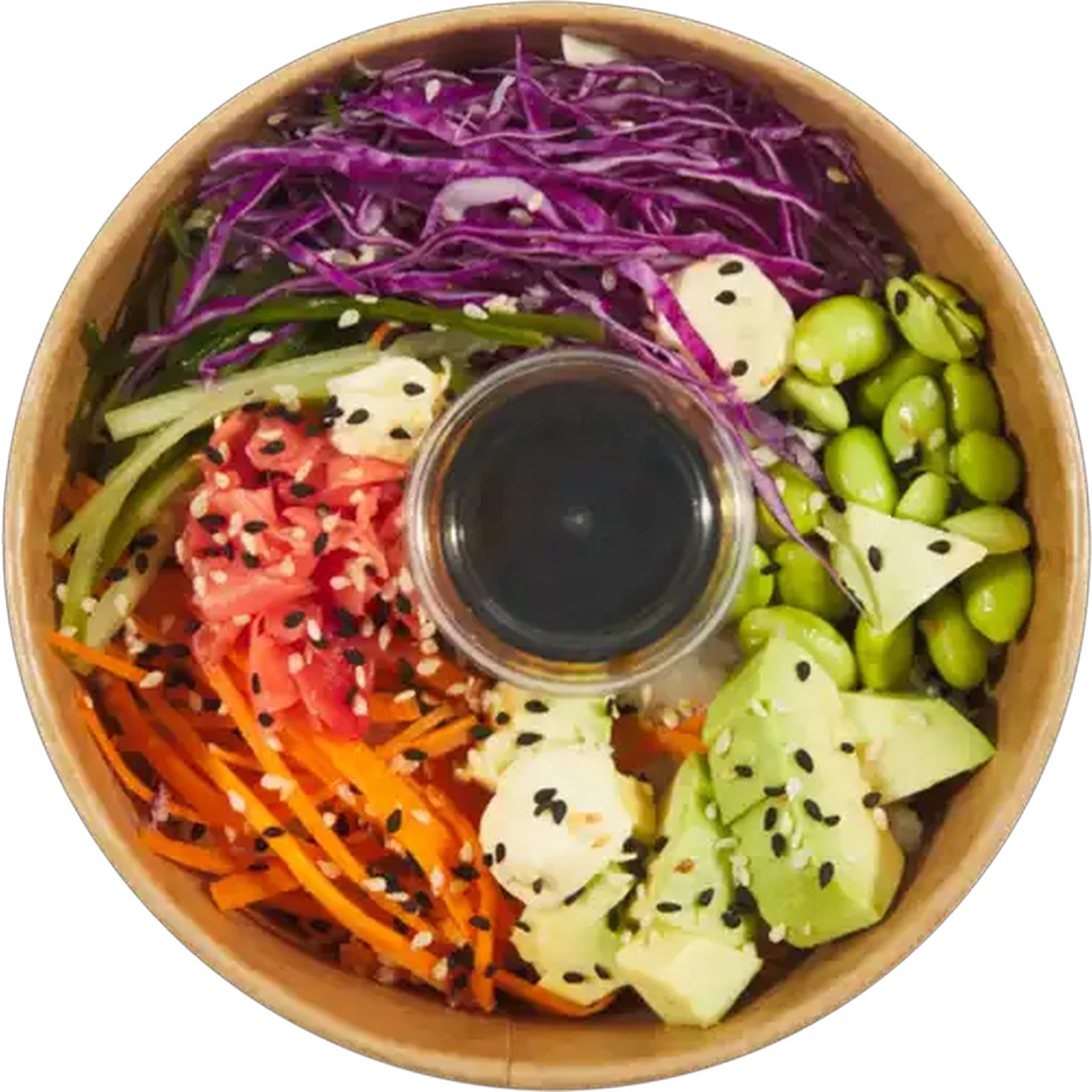 Image of Sushi Vegetable Poke Bowl