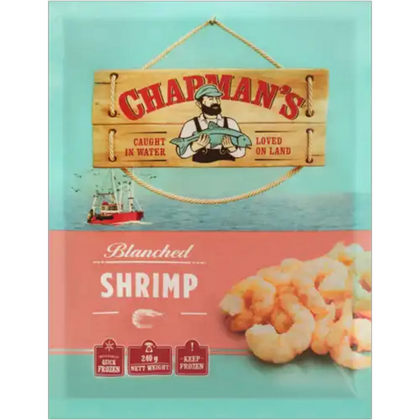 Image of Chapman's Frozen Blanched Shrimp 240g