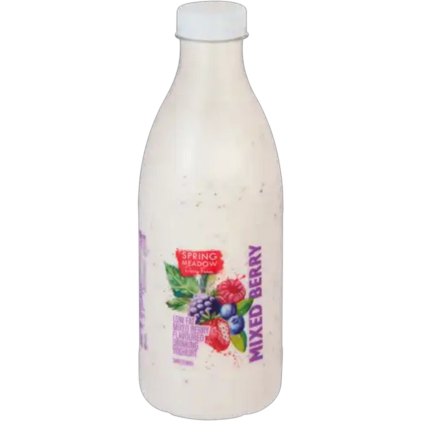 Image of Spring Meadow Dairy Mixed Berry Flavoured Low Fat Drinking Yoghurt 1L