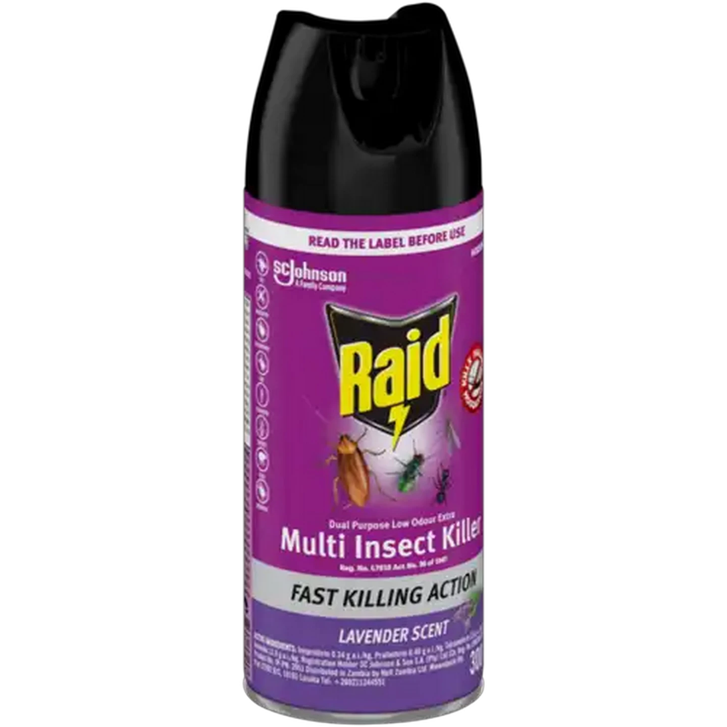 Image of Raid Lavender Scent Multi Insect Killer 300ml