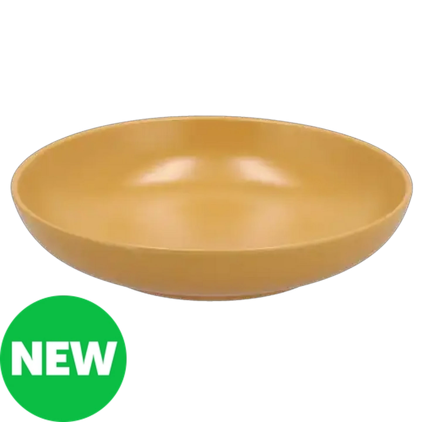 Image of Habitat Mustard Stoneware Bowl 23.3cm