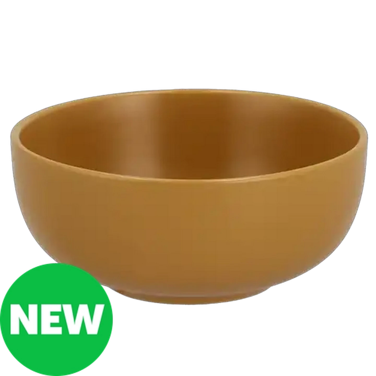 Image of Habitat Mustard Stoneware Bowl 15.3cm
