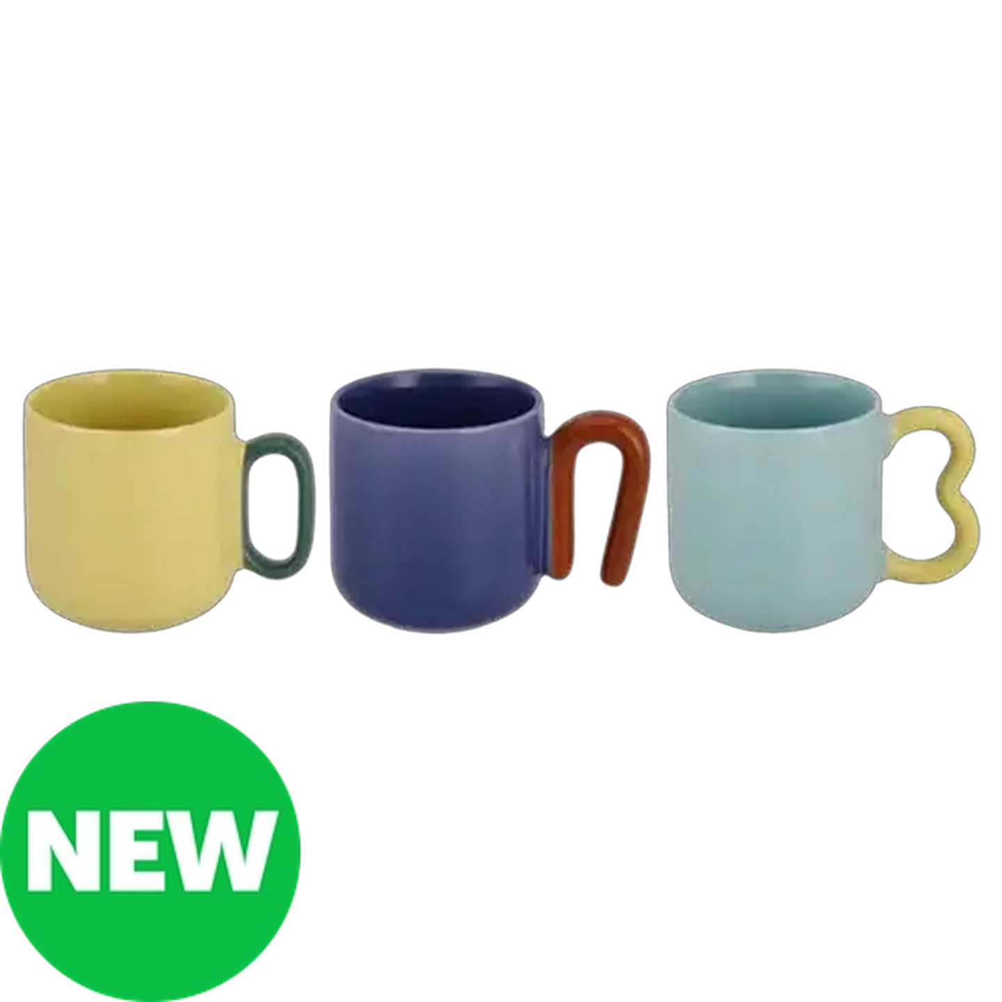 Image of Whimsical Stoneware Coffee Mug 370ml (Design May Vary)