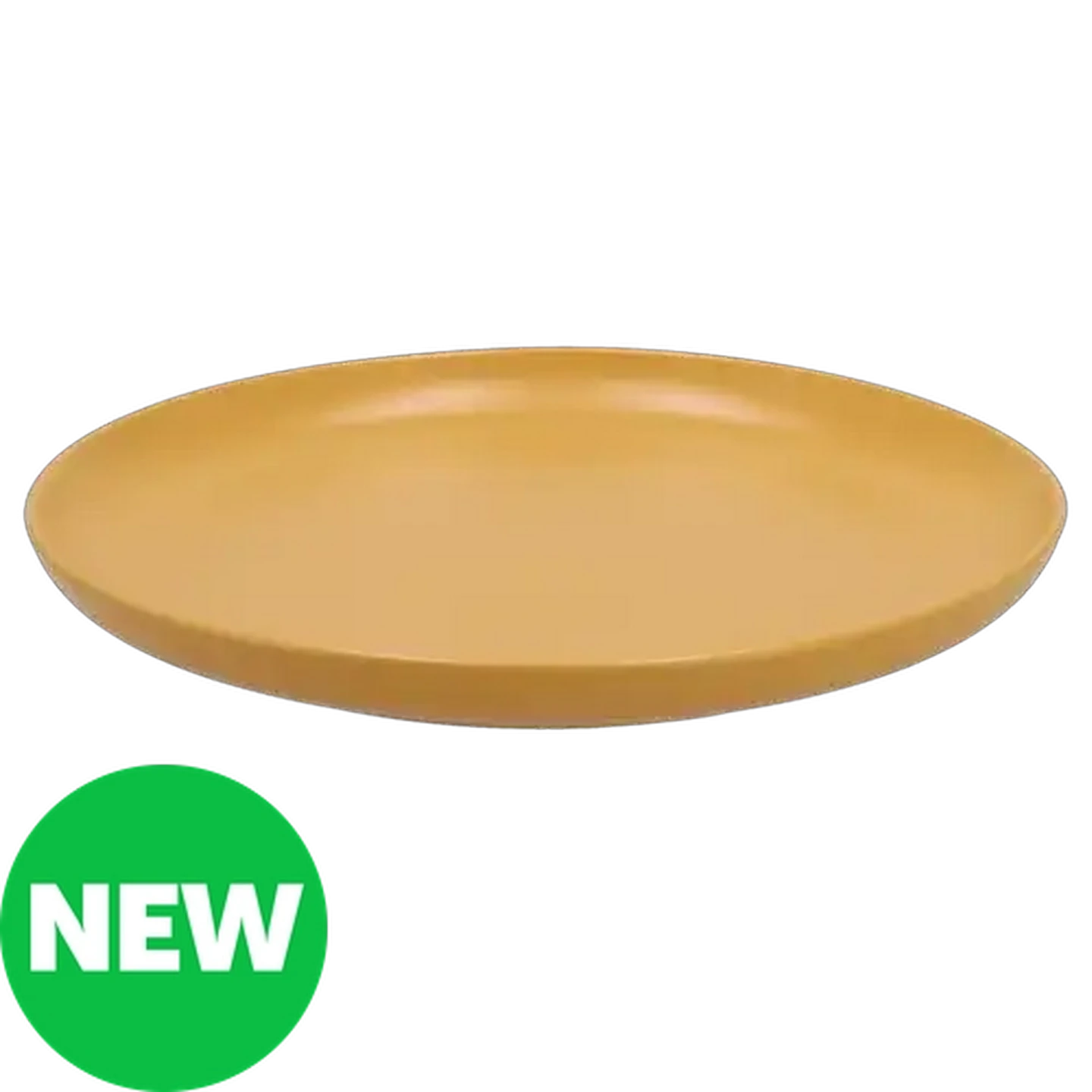 Image of Habitat Mustard Stoneware Dinner Plate 27cm