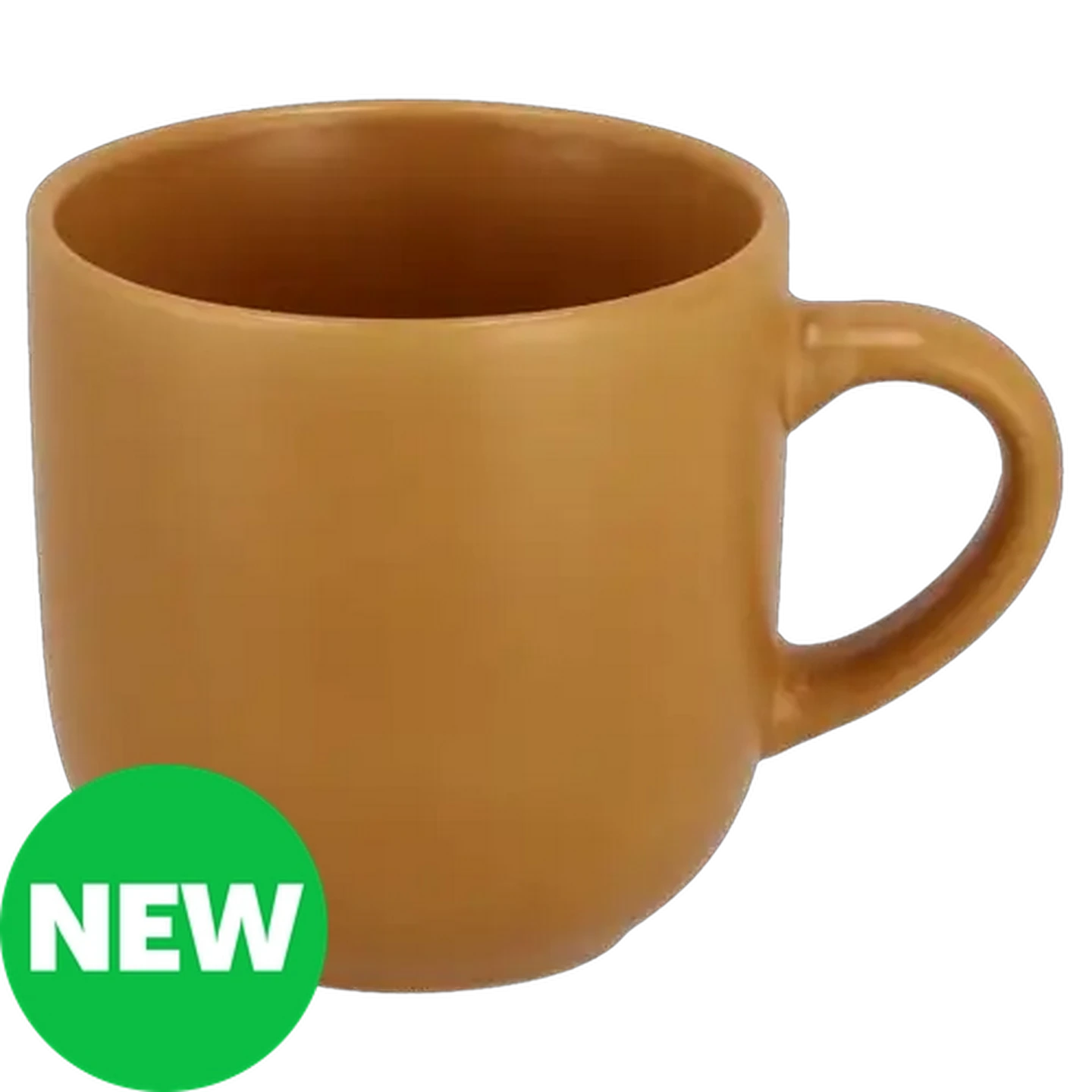 Image of Habitat Mustard Stoneware Coffee Mug 400ml