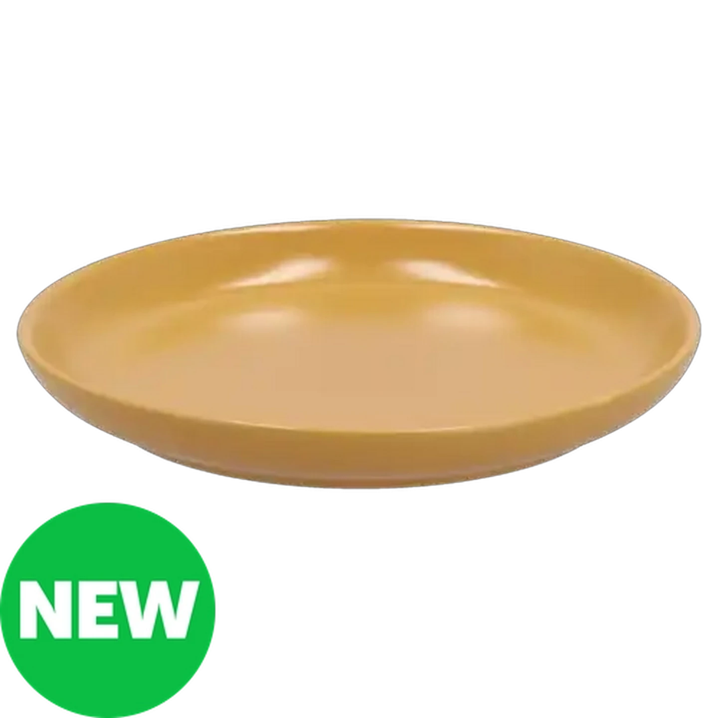 Image of Habitat Mustard Stoneware Side Plate 21.3cm
