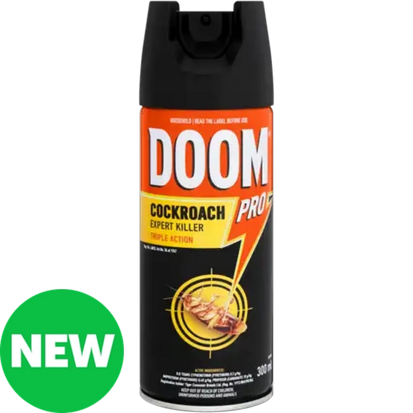 Image of DOOM Pro Triple Action Cockroach Expert Killer 300ml