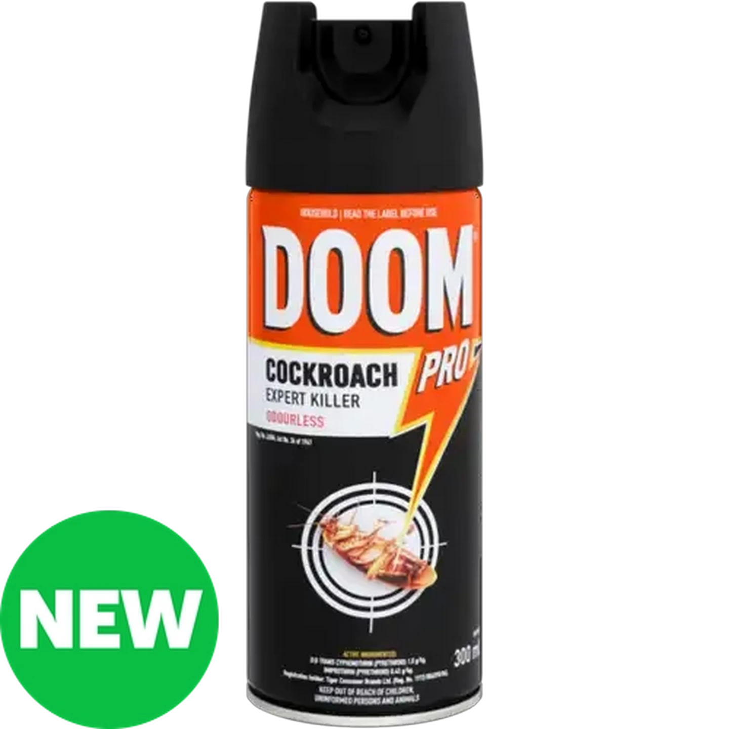 Image of DOOM Pro Odourless Cockroach Expert Killer 300ml