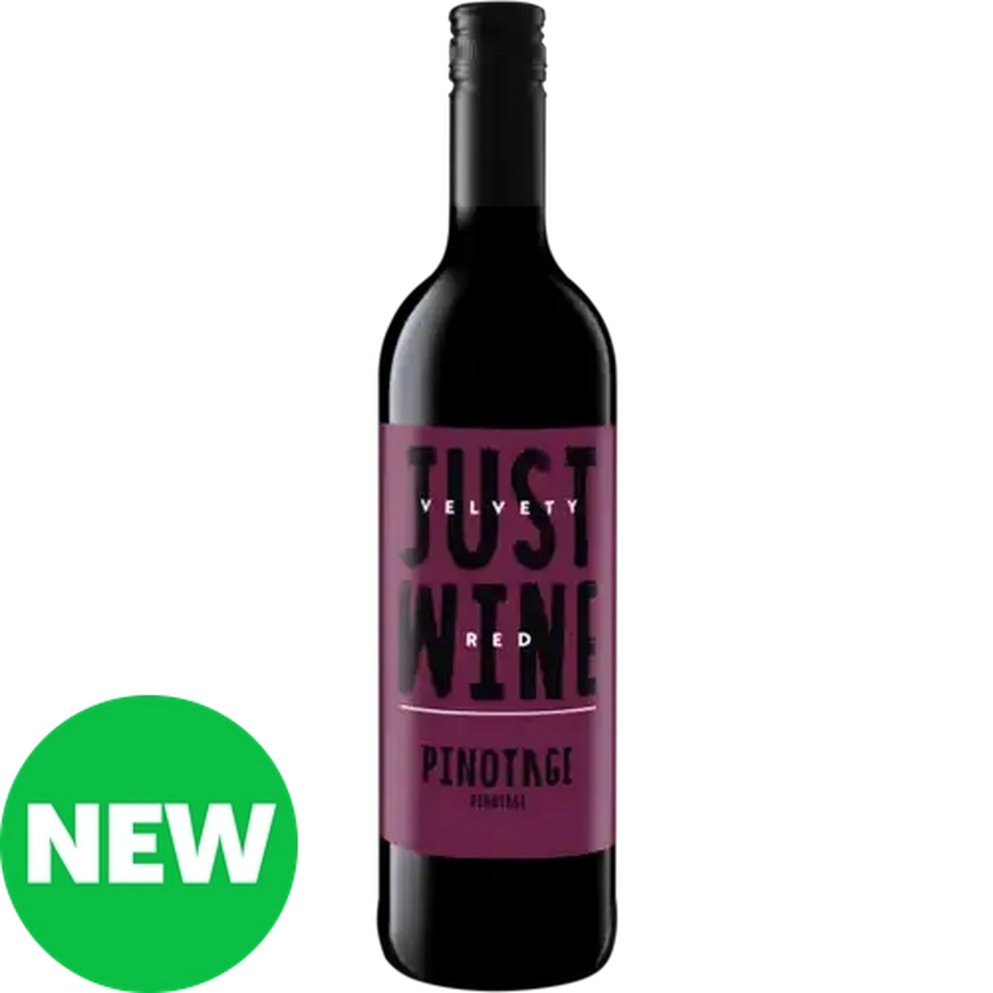 Image of Just Wine Velvety Red Pinotage Bottle 750ml
