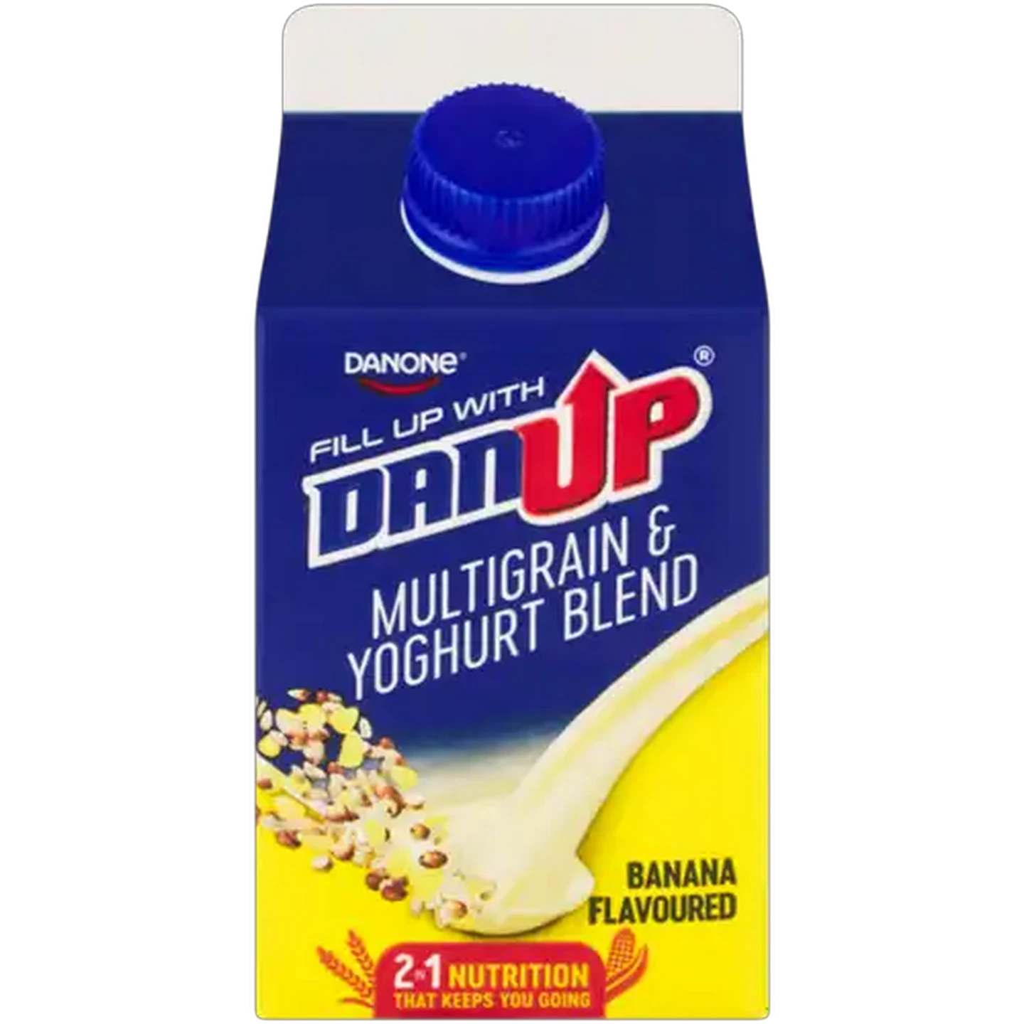 Image of Danone DanUp Banana Flavoured Multigrain & Yoghurt Blend 450g