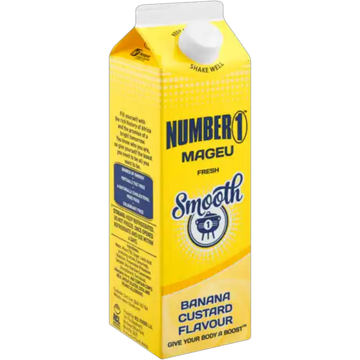 Image of Number 1 Smooth Banana Custard Flavoured Mageu 1L