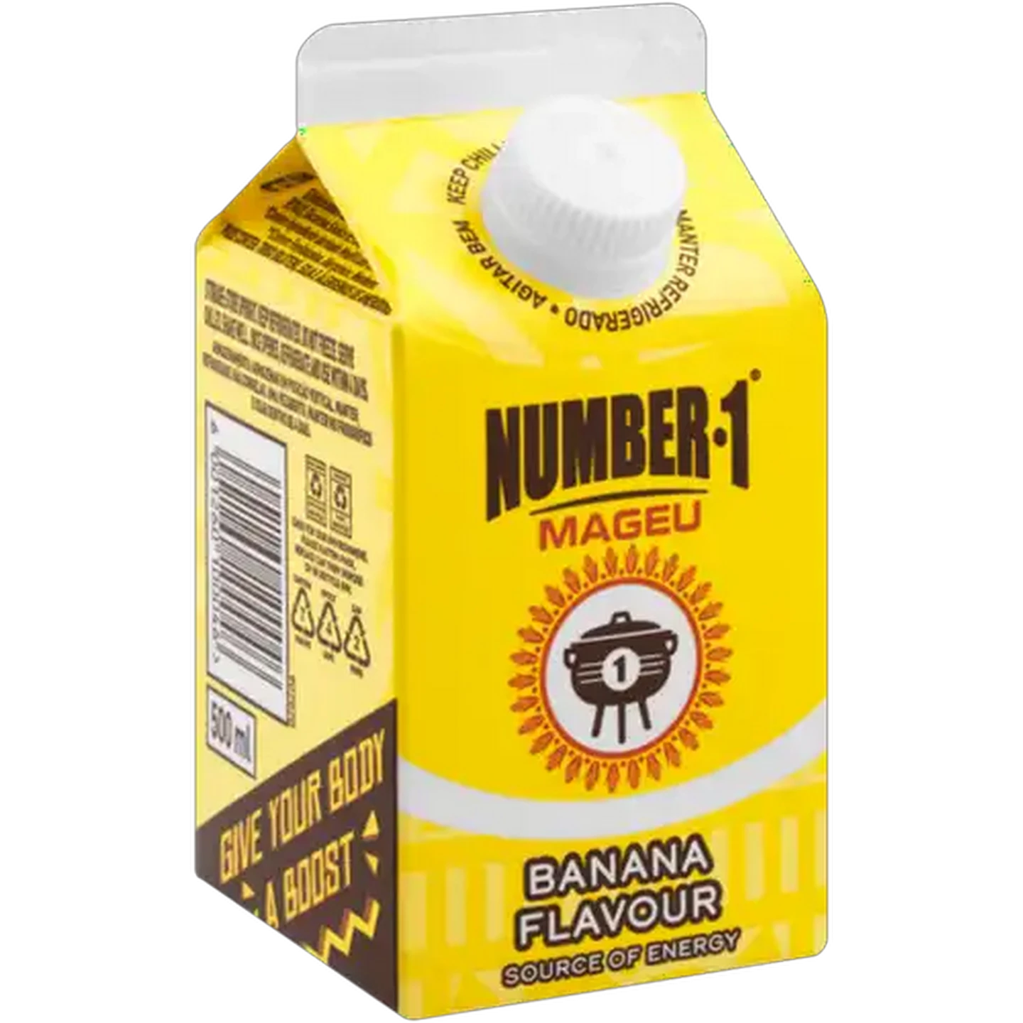 Image of Number 1 Banana Flavoured Mageu Carton 500ml