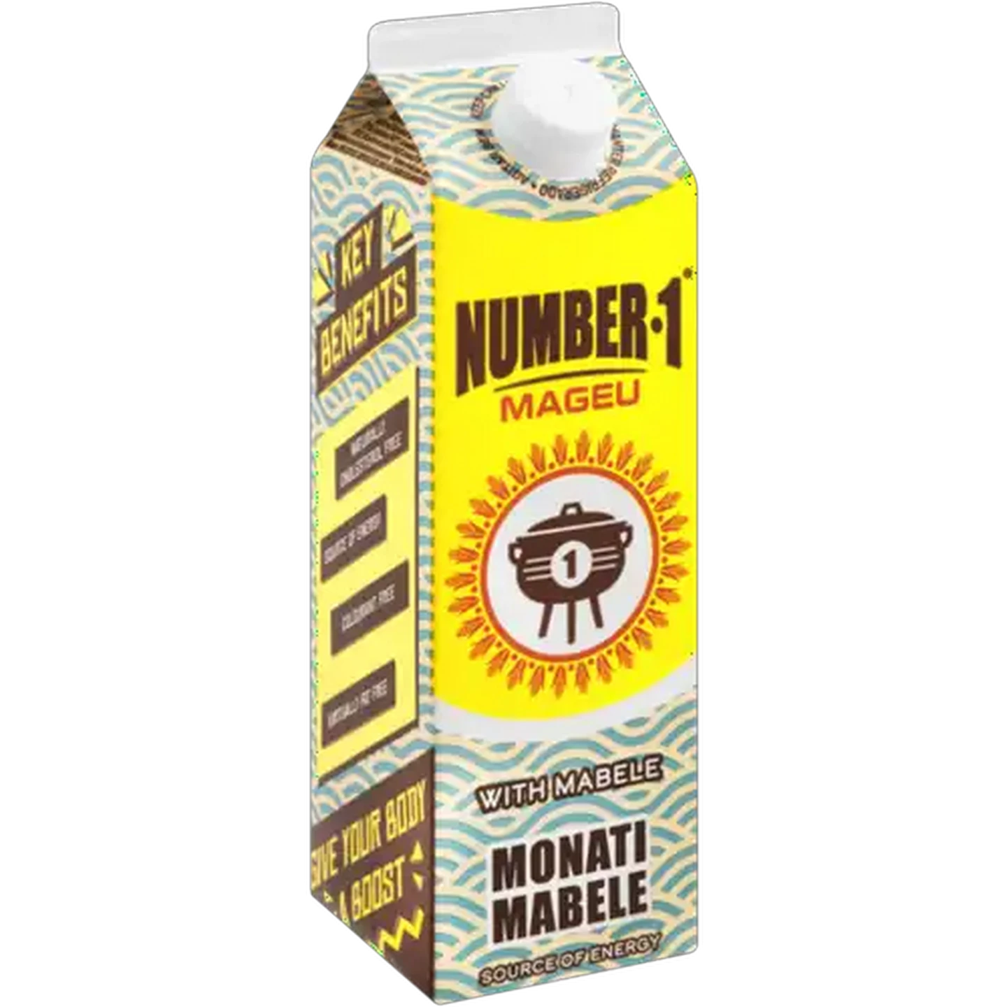 Image of Number 1 Monati Mabele Mageu Carton 1L
