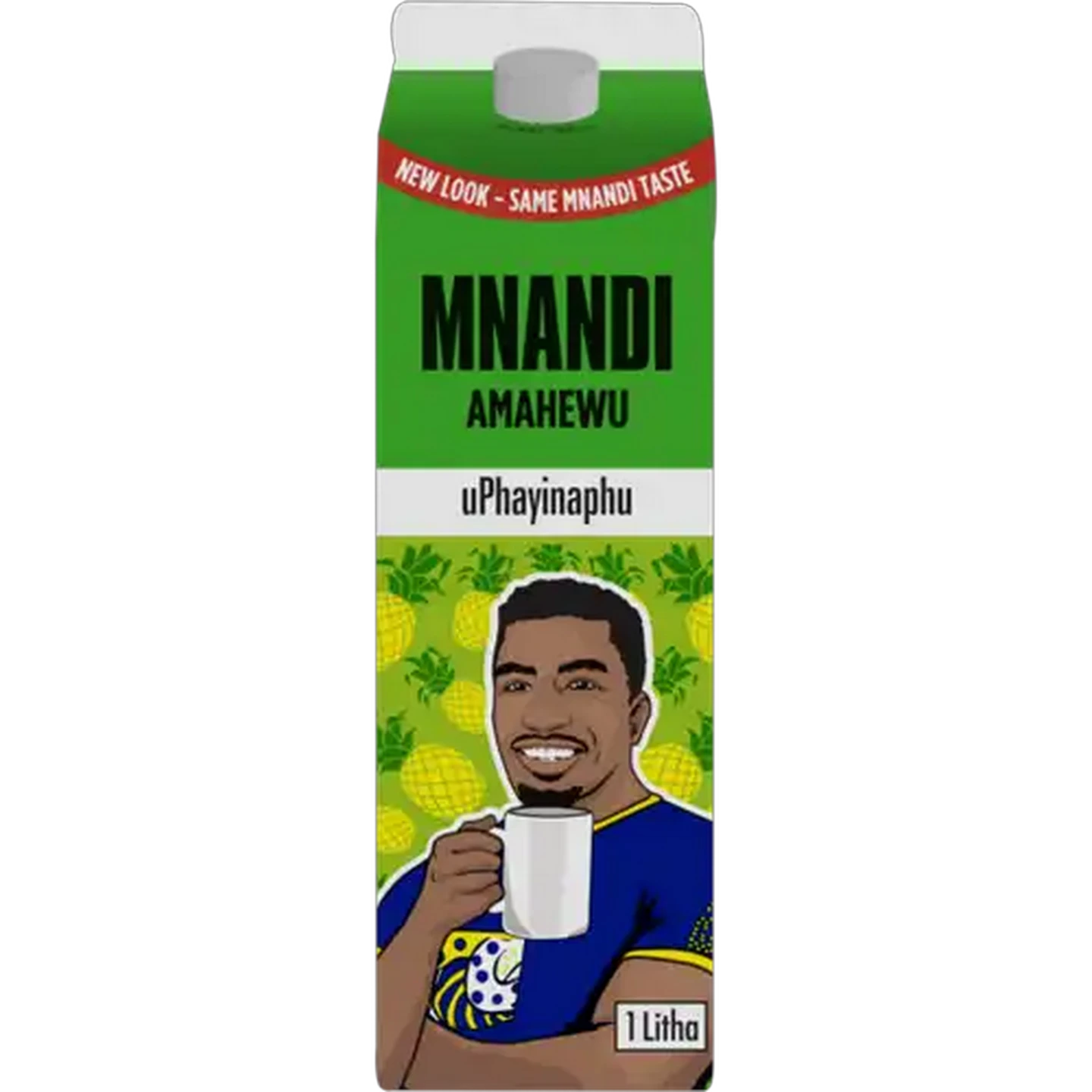 Image of Mnandi Amahewu Pineapple Carton 10 x 1L