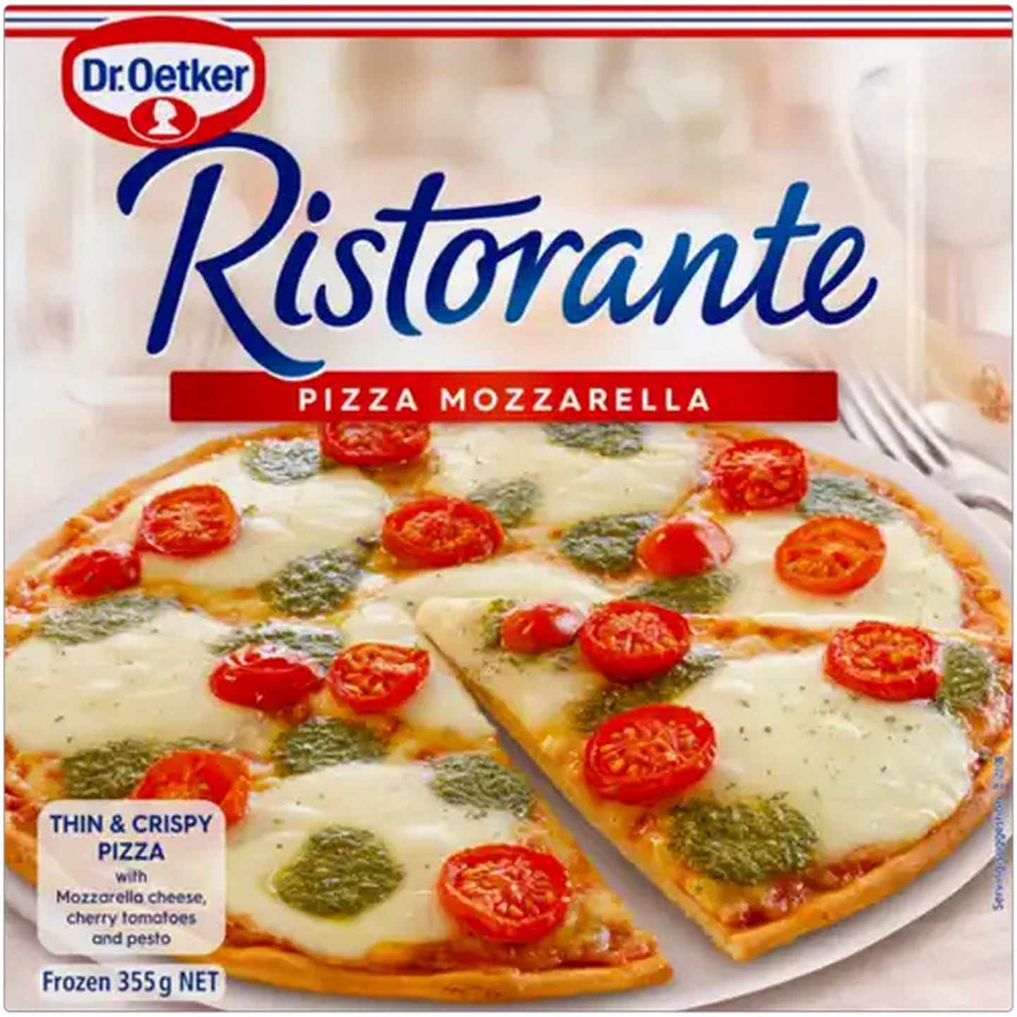 Image of Dr. Oetker Ristorante Frozen Mozzarella Pizza 355g