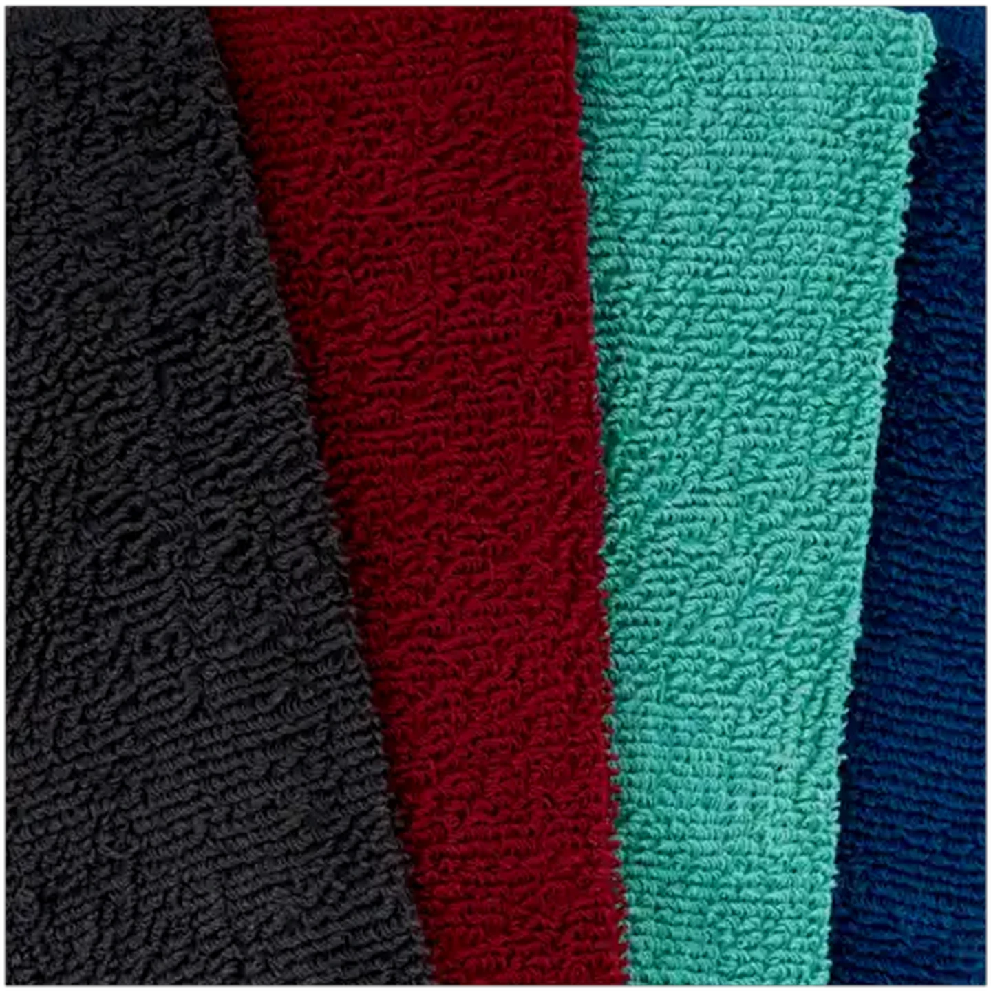 Image of Essentials Plain Terry Kitchen Swabs 4-Pack (Colour May Vary)