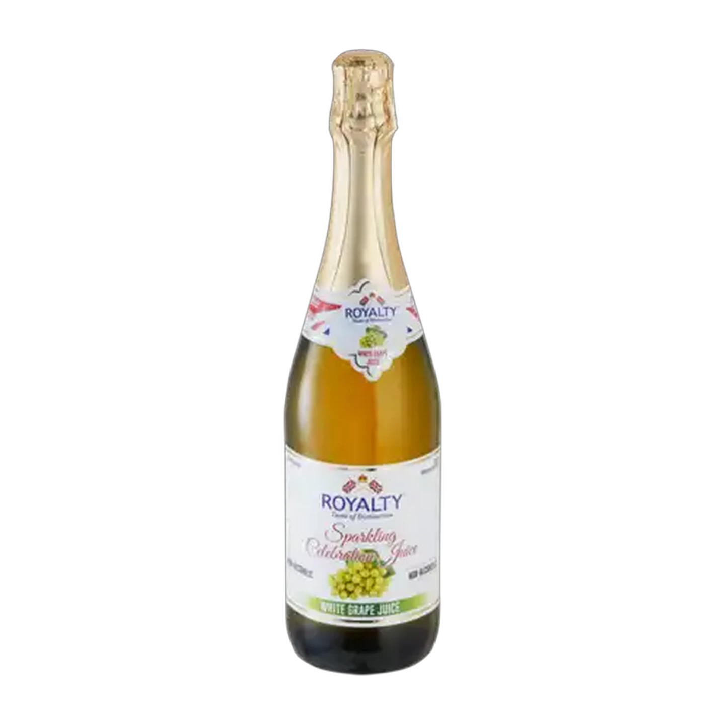 Image of Royalty Sparkling Non-Alcoholic White Grape Juice Bottle 750ml