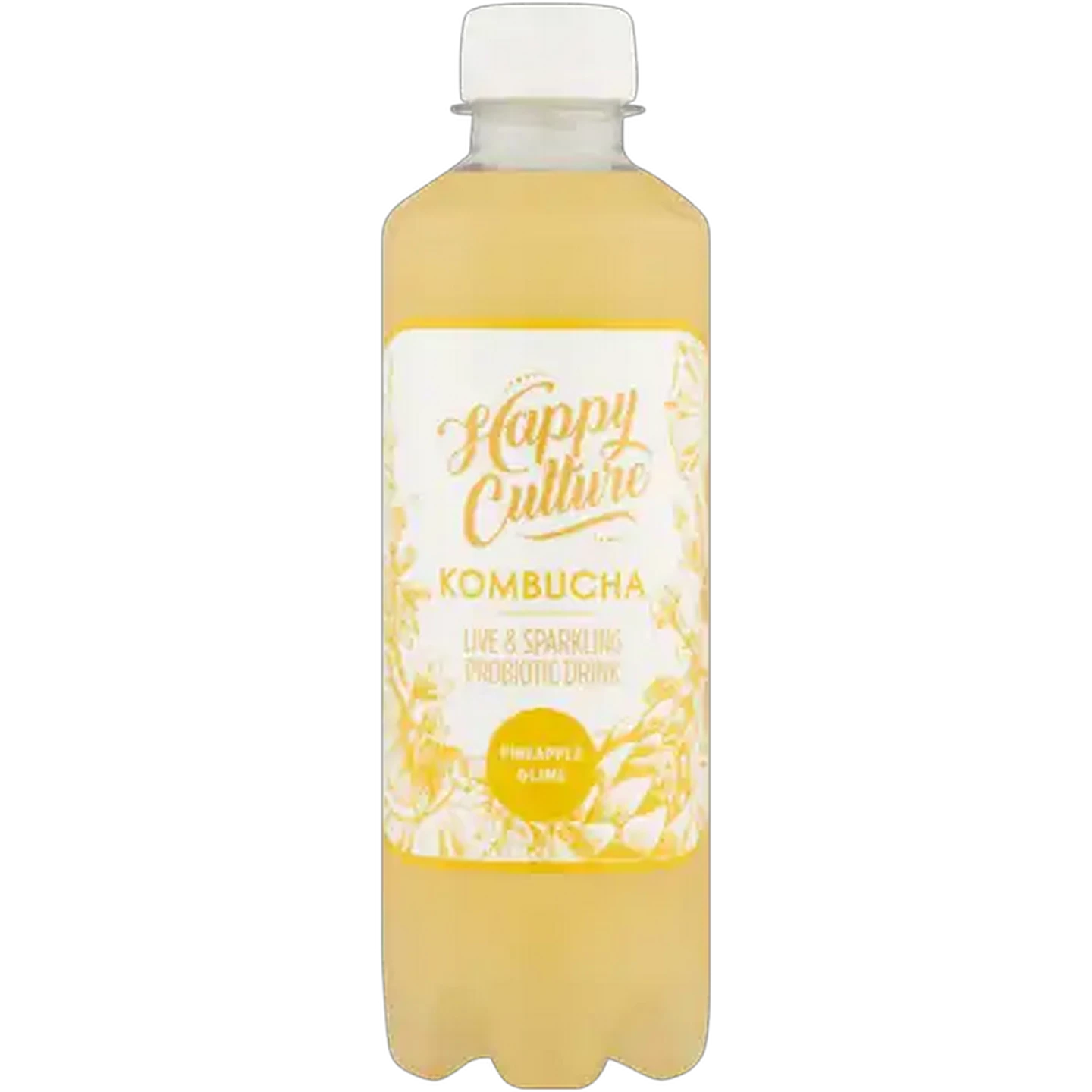 Image of Happy Culture Kombucha Pineapple & Lime 340ml