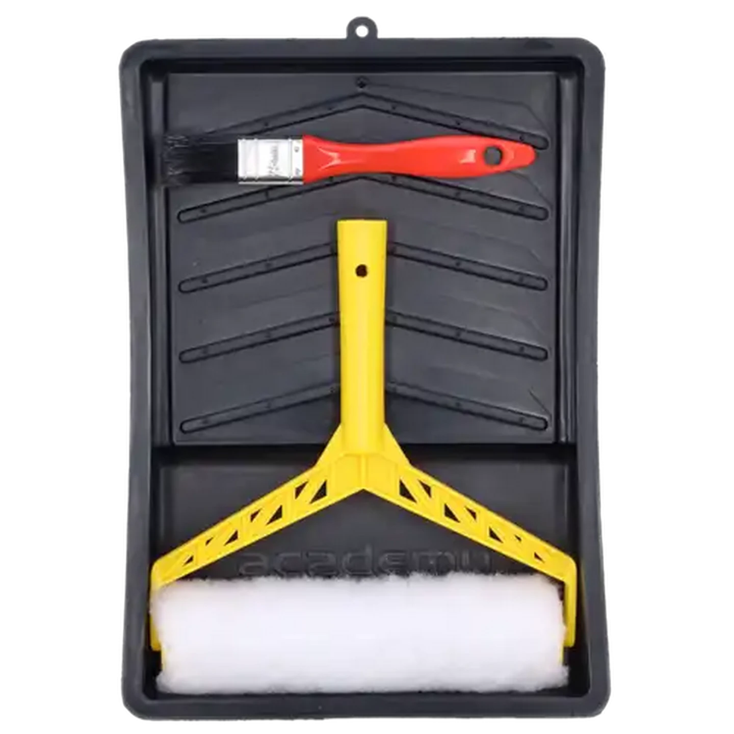 Image of Pro Brush Paint Roller & Tray Set 3 Piece