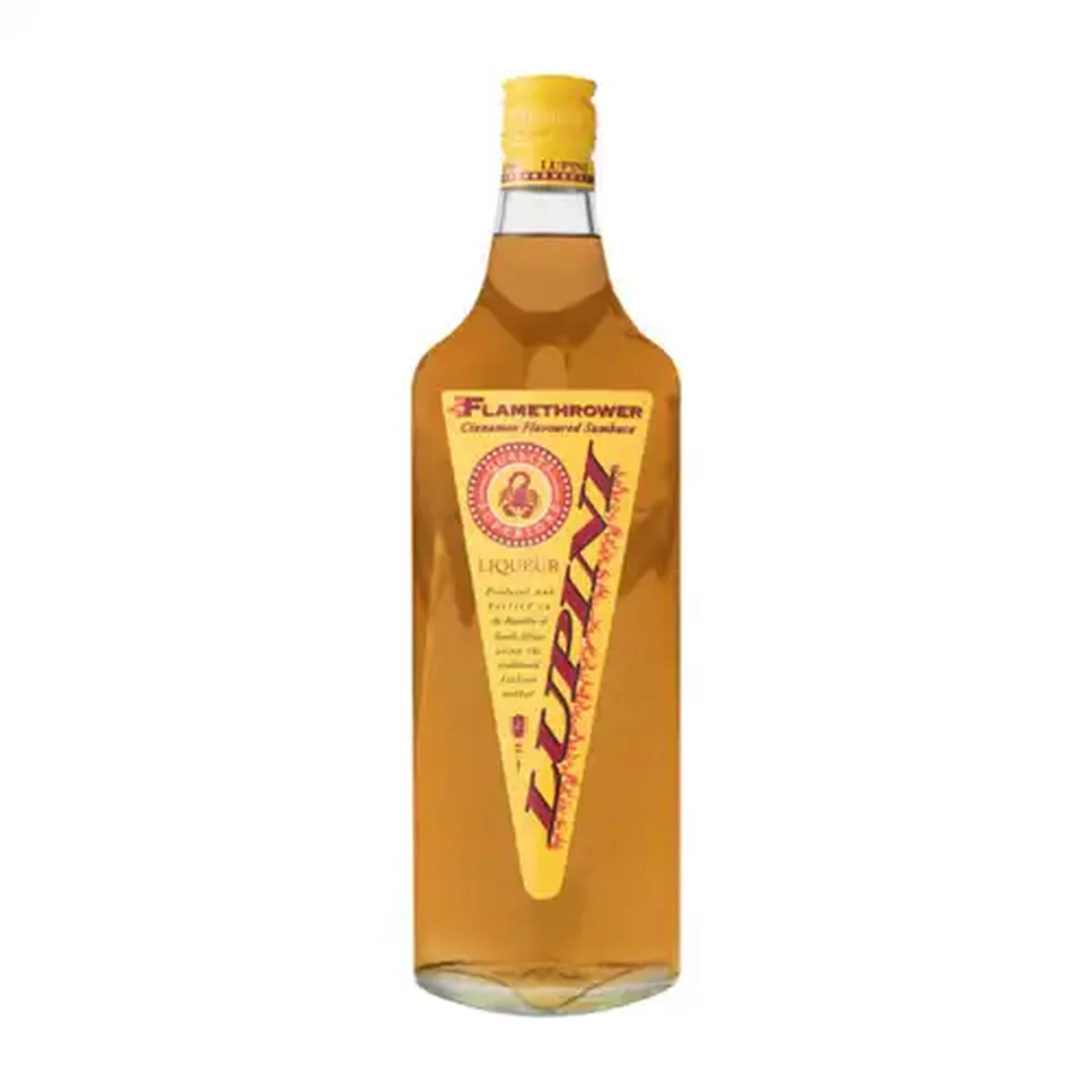 Image of Lupini Flamethrower Cinnamon Flavoured Sambuca Liqueur Bottle 750ml