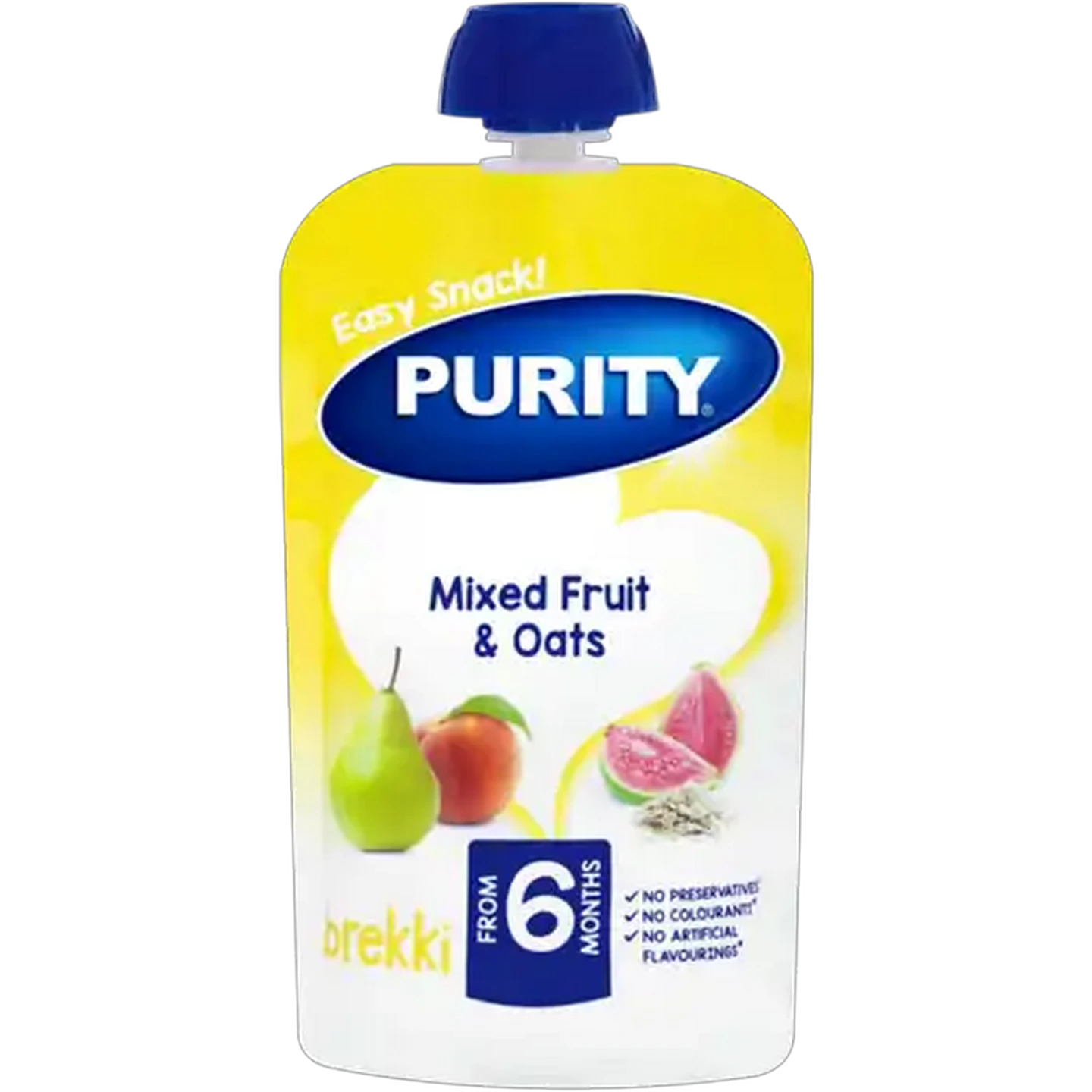 Image of PURITY From 6 Months Mixed Fruit & Oats Brekki 110ml