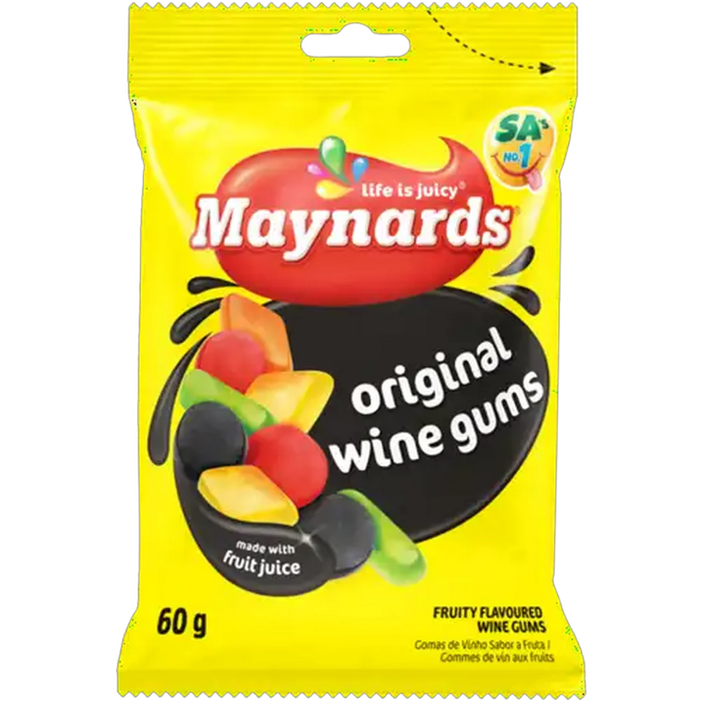 Image of Maynards Original Wine Gums 60g