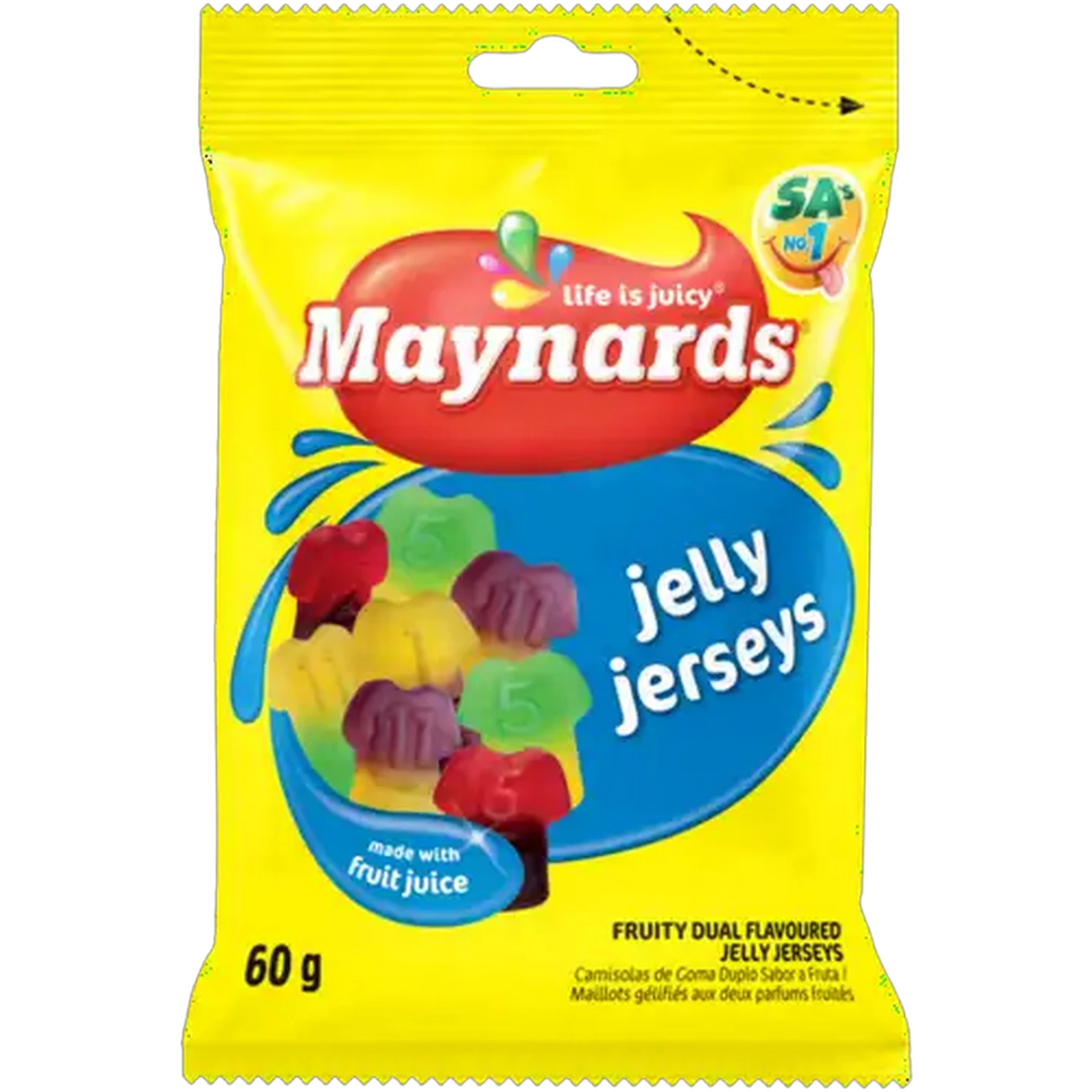 Image of Maynards Jelly Jerseys 60g