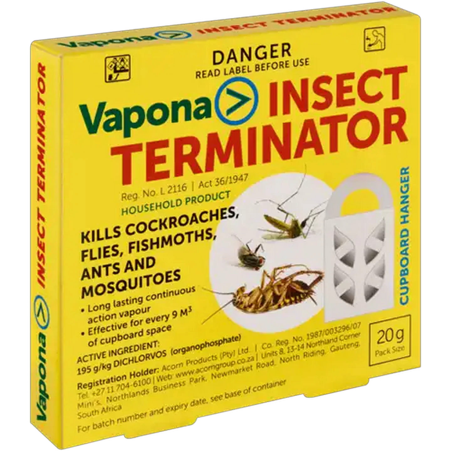 Image of Vapona Insect Terminator 20g