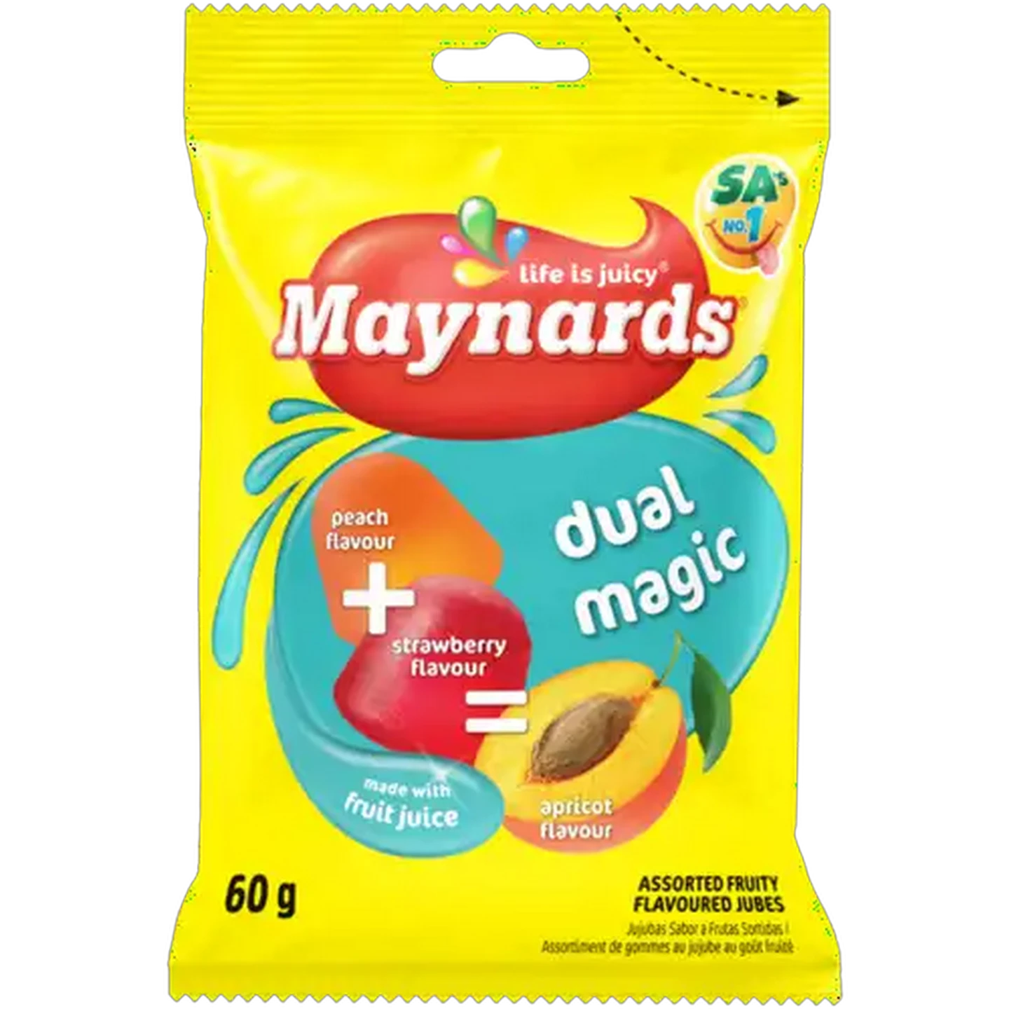 Image of Maynards Dual Magic Jubes 60g