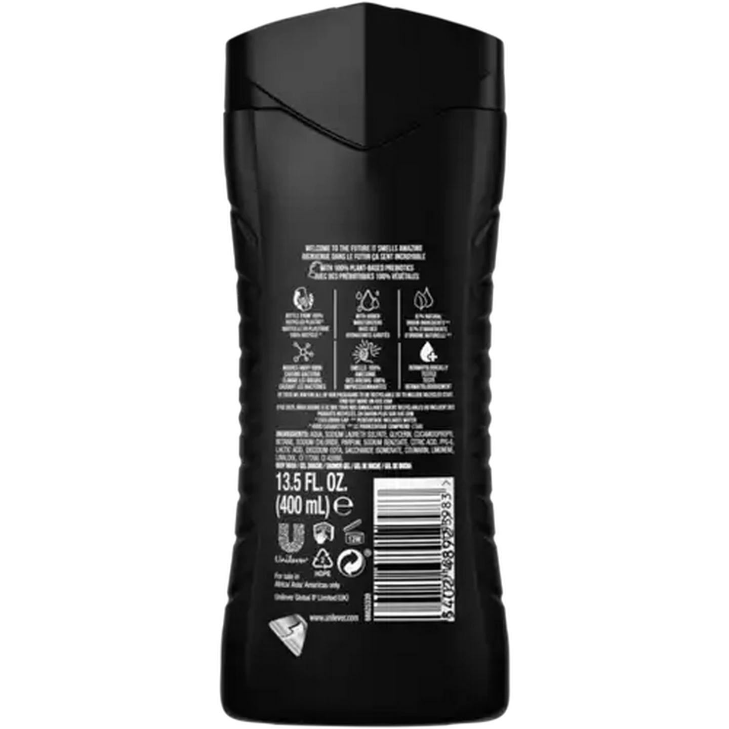 Image of AXE Excite 3-in-1 Body, Face & Hair Wash 400ml