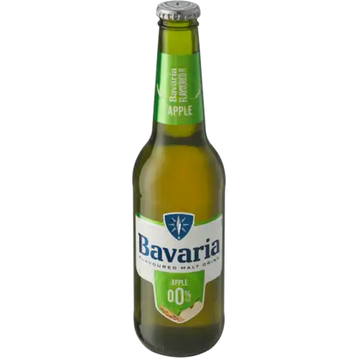 Image of Bavaria smalt Apple Flavoured Non-Alcoholic Malt Drink Bottle 340ml