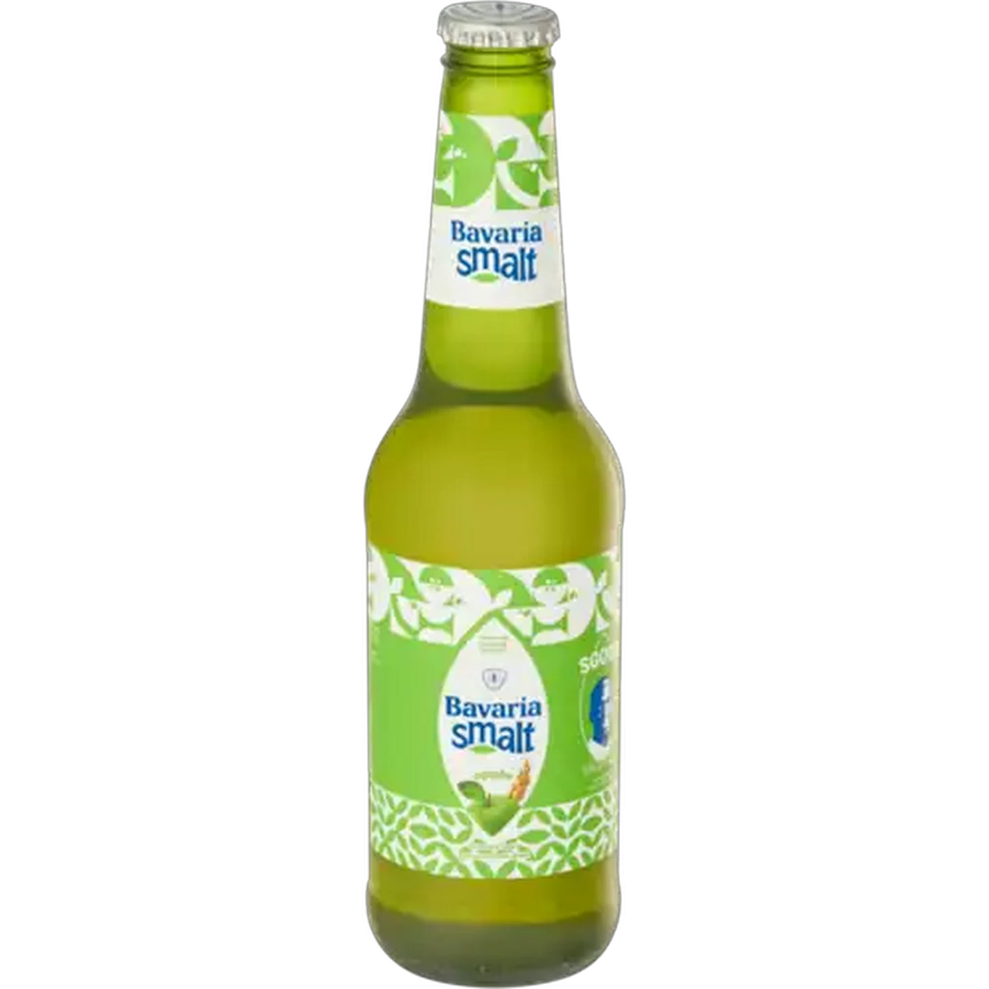 Image of Bavaria smalt Apple Flavoured Non-Alcoholic Malt Drink Bottle 340ml