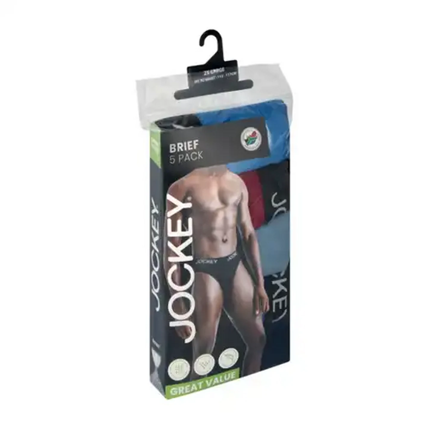 Image of Jockey Men's Extra Extra Large Brief 5-Pack