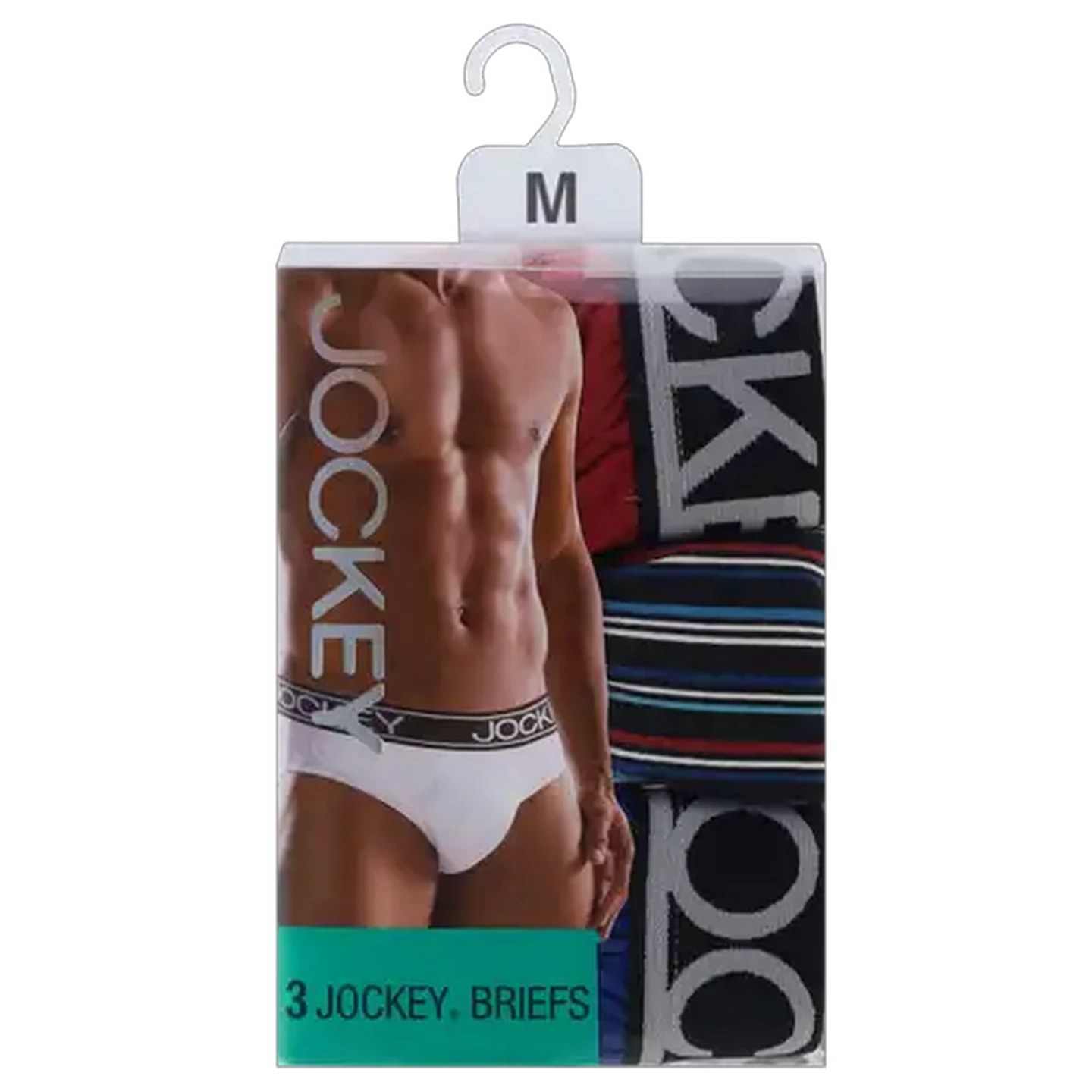 Image of Jockey Mens Medium Briefs 3-Pack