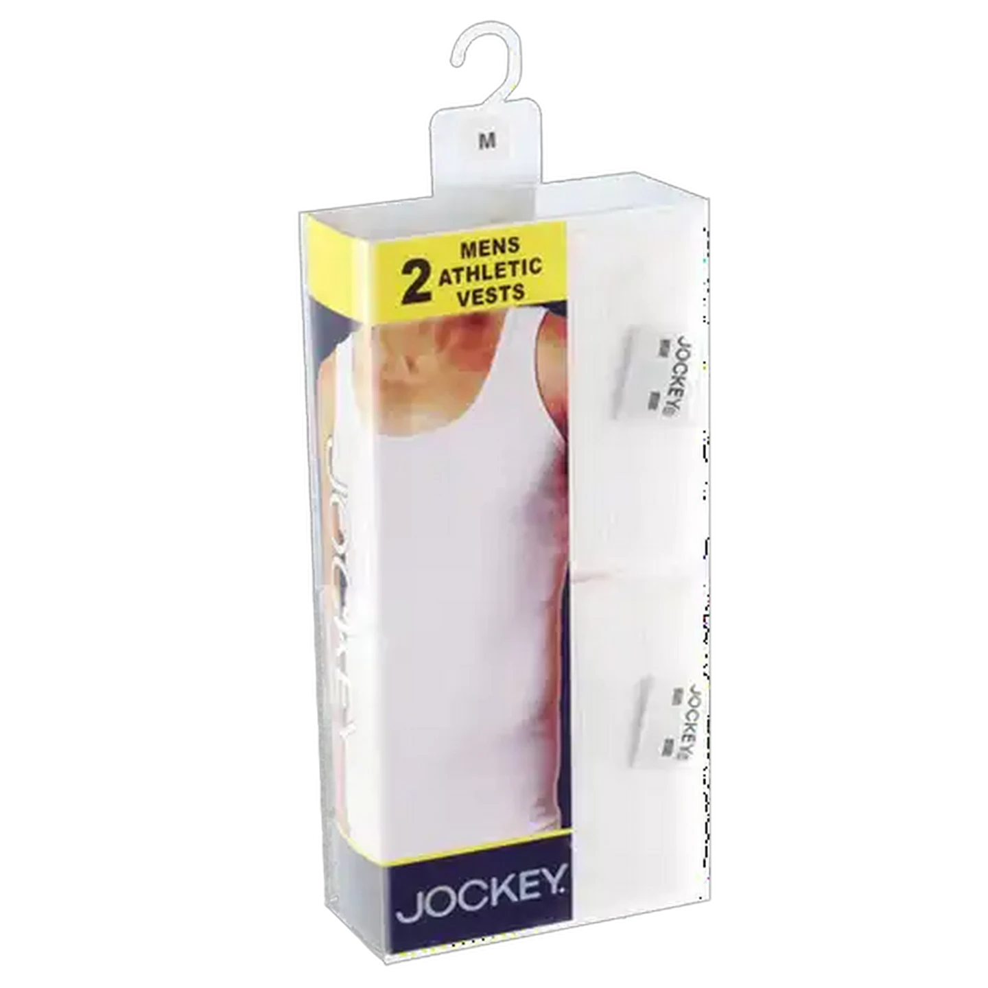 Image of Jockey Mens Medium Athletic Vest 2-Pack