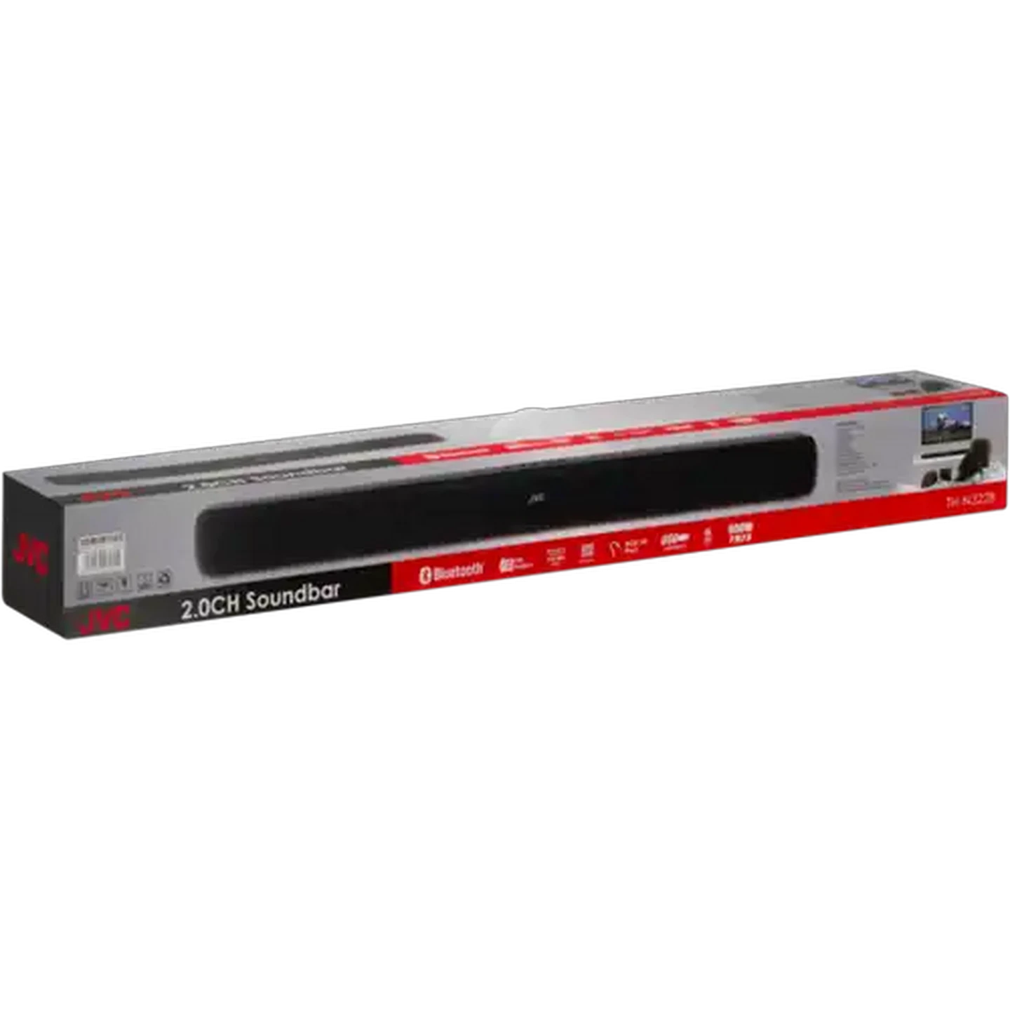 Image of JVC Black 2.0CH Soundbar 30W TH-N322B