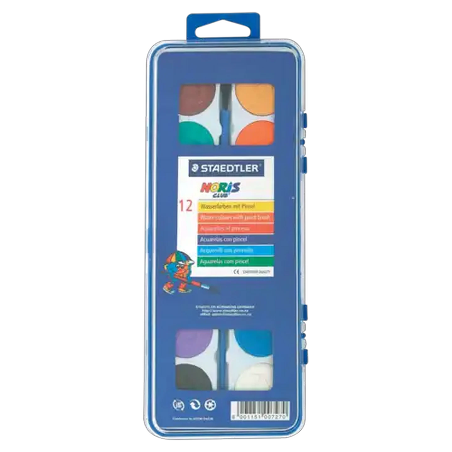 Image of Staedtler Noris Club 12 Water Colour Paint Set