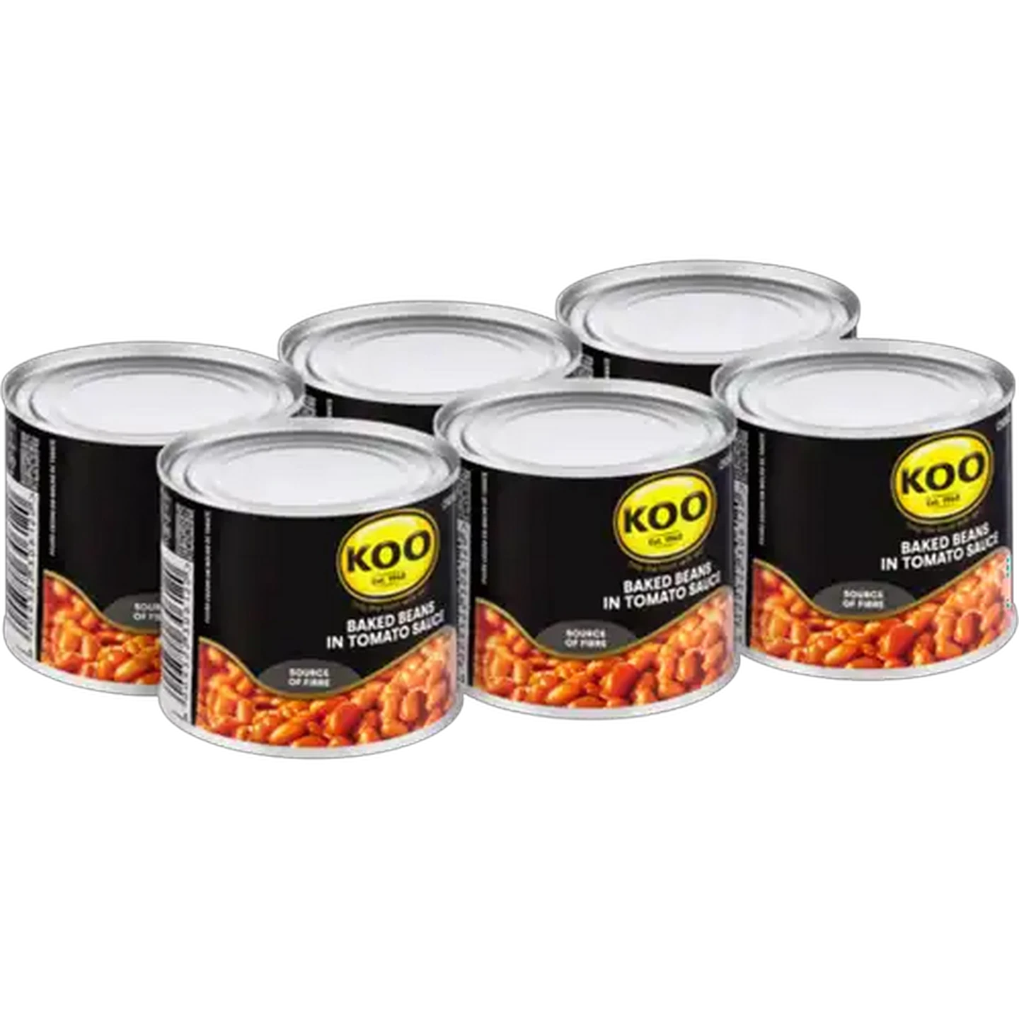 Image of KOO Baked Beans In Tomato Sauce 6 x 215g