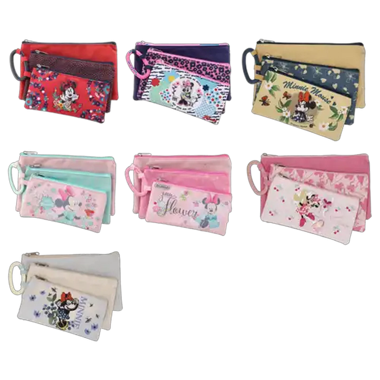 Checkers Sixty60 | Minnie Mouse Triple Compartment Pencil Bag
