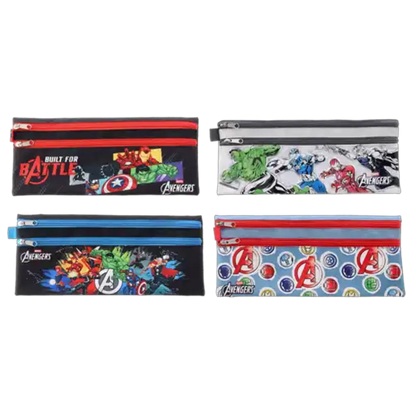 Image of Avengers Double Compartment Pencil Bag 33cm (Design May Vary)
