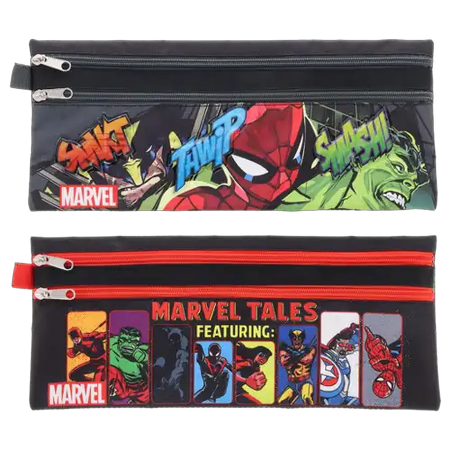 Image of Avengers Double Compartment Pencil Bag 33cm (Design May Vary)