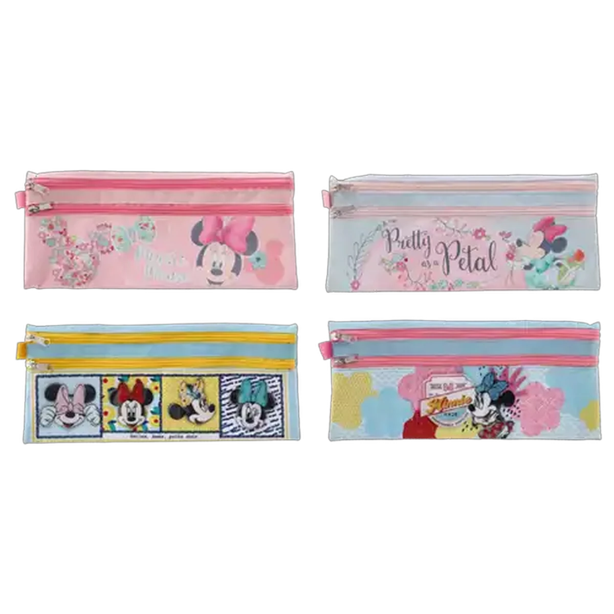 Checkers Sixty60 | Minnie Mouse Long Double Compartment Pencil Bag