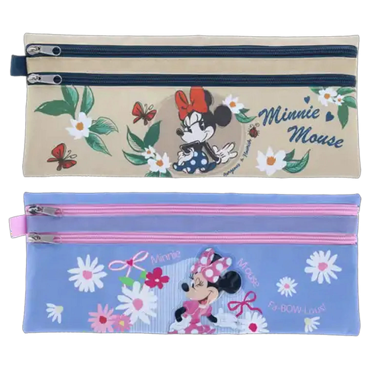 Checkers Sixty60 | Minnie Mouse Long Double Compartment Pencil Bag