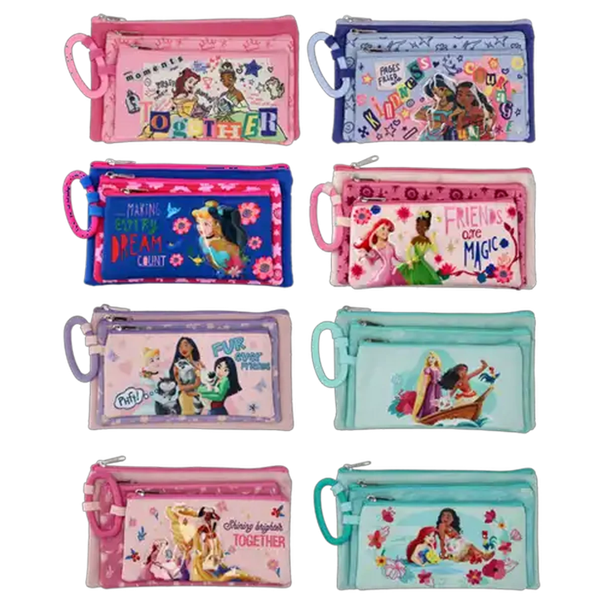 Checkers Sixty60 | Disney Princess Triple Compartment Pencil Bag